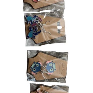 Metall Stitch Ohrringe