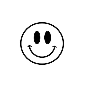 Smiley Face Digital Download SVG PNG JPG