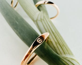 Anello con micro sigillo "Con amore"
