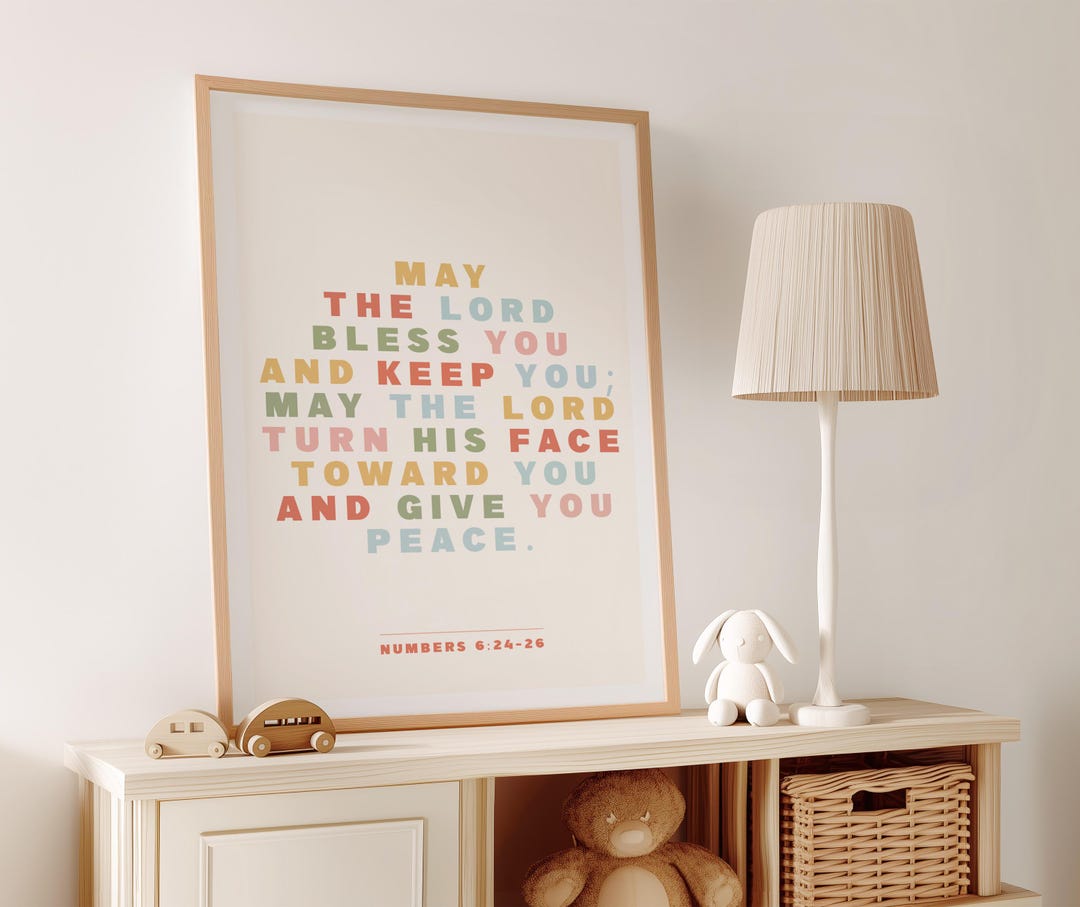 May the Lord Bless You and Keep You | Numbers 6:24-26 | Bible Verse ...