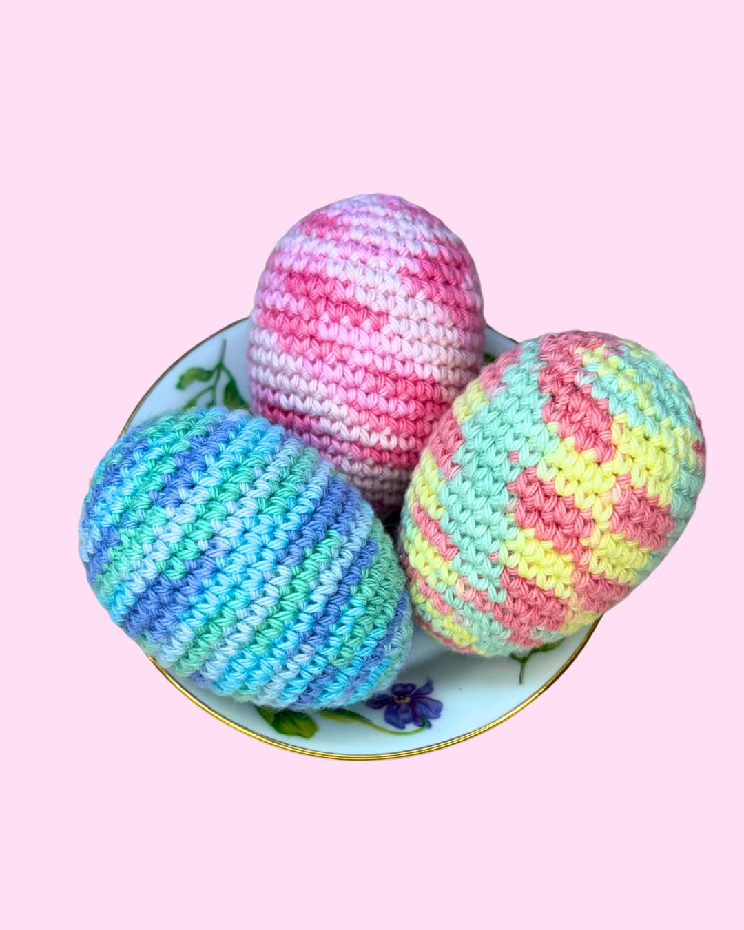 Easter Egg Crochet Pattern PDF | Spring Ornament | Digital PDF - Etsy