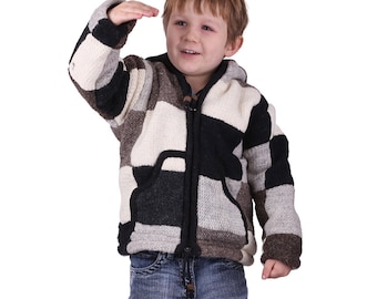 Warm cardigan sweater for children