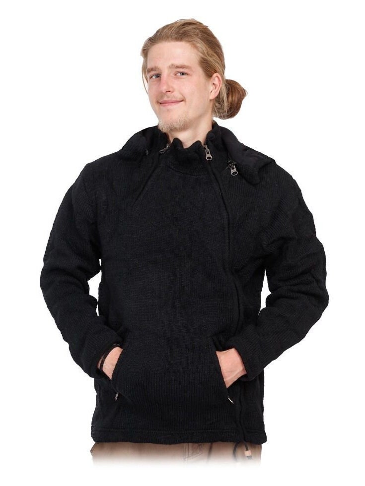 Black jacket hoodie Outlet