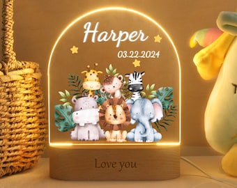 Benutzerdefinierte Name Nachtlicht, personalisierte Geschenk für Baby, Baby Nachtlicht, Baby Geschenk, personalisierte Geschenk für Kinder, Kinderzimmer Dekor, Nachttisch Licht