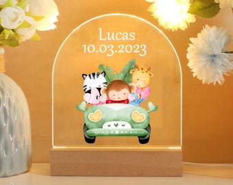 Personalisiertes Namens-Nachtlicht, personalisiertes Geschenk für Baby, Baby-Nachtlicht, Baby-Geschenk, personalisiertes Geschenk für Kinder, Kinderzimmer-Dekoration, Nachttischlicht