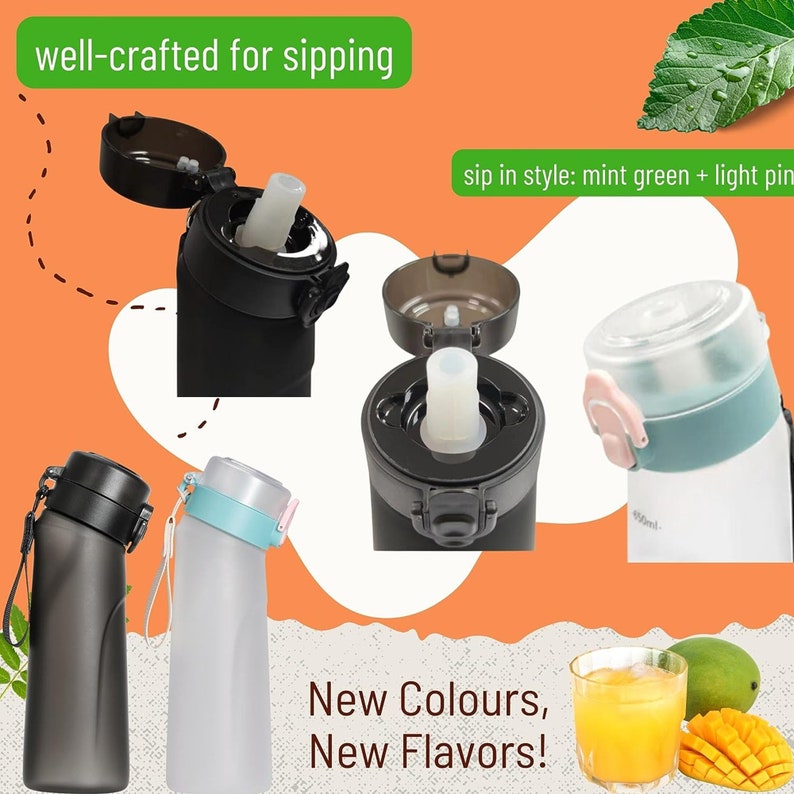 Creative Flavored Water Bottle Pods 20 PCS Air Flavor Pods Etsy Australia