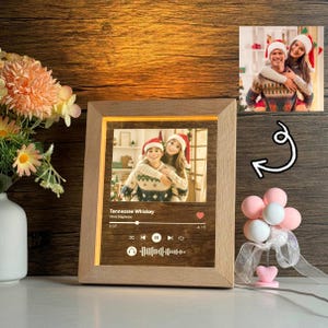 Personalisierte Pixar Style Paar Porträt ， Benutzerdefinierte Cartoon Portrait Nachtlicht, Cartoon Stil Geschenk ， Fotorahmen ， Geschenk für Paar