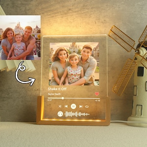 Personalized Photo Customization, Pixar Style Photos, Mother's Day Gifts, Family Gifts, Couple Gifts, Birthday Gifts, Bedroom Lights
