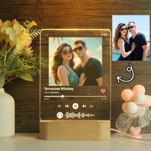 Personalized Pixar Couple Portrait，Custom Cartoon Portrait Night Light,   Cartoon Style Gift，Pixar Style  Photo Frame，Gift for Couple