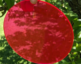 magischen Sonnenfänger aus qualitativ hochwertigem floureszierenden Acrylglas zum Aufhängen im Garten auf dem Balkon oder der Terrasse