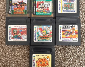 Nintendo Gameboy Color Japan Games