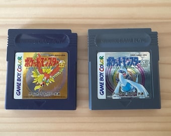 Authentic Pokemon Gold/Silver Nintendo Gameboy Color Game Japanese