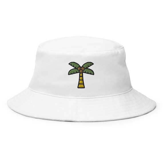 Palm tree bucket hat hotsell