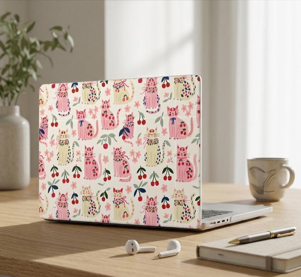 MacBook case kitty - Etsy 日本