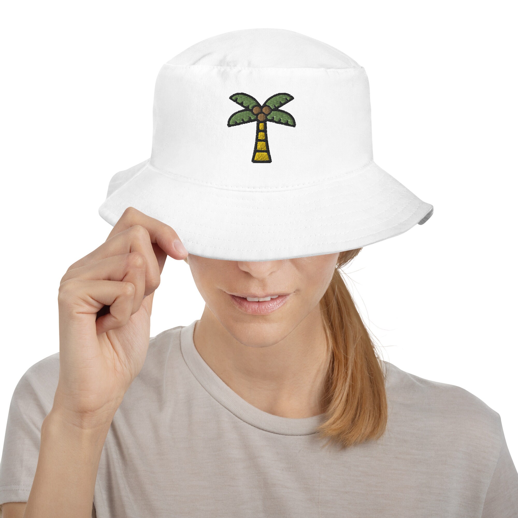 帽子 PATAU logo-embroidered bucket hat embroidered-adams-vacationer-