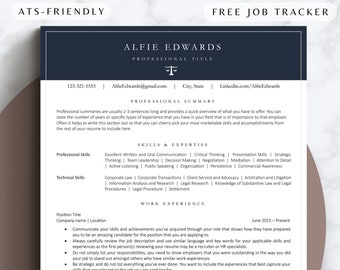 Lawyer Resume Template Word Legal Resume Template Paralegal Etsy