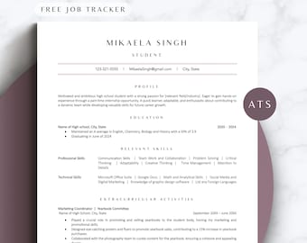Student Resume Template For High School Student Cv Template google Docs Simple Format College Resume for Internship Resume Writing Tips