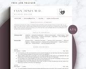 Medical Doctor Resume Template Google Docs Curriculum Vitae Travel Nurse Resume Template Physicians Assistant RN Nurse Resume ATS Friendly