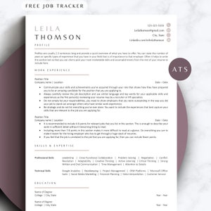 Google Docs Functional Resume Template Word Skilled Based CV Template Modern Minimalist HR Manager Apples Pages Two Page Modern Resume CV