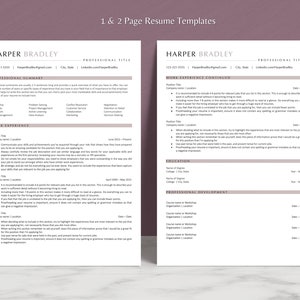 Resume Google Docs Modern Resume Design Curriculum Vitae Resume Template Word Data Analyst CV Template Executive Assistant ATS Resume Clean