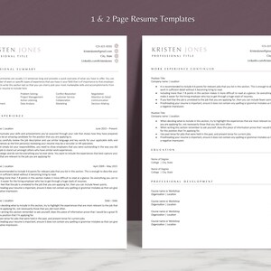 Modern ATS Resume Template Google Docs Corporate Job CV Data Analyst Resume Executive Assistant Curriculum Vitae Paralegal Tech Developers