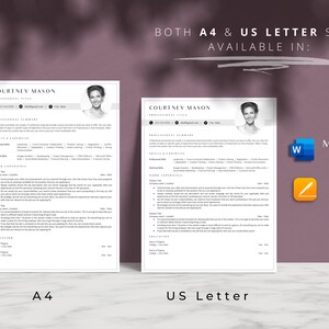 Resume Template Picture with Border Microsoft Word Resume 2 page Unique Design Resume Writing Tips Individuelle CV mit Foto ATS Friendly