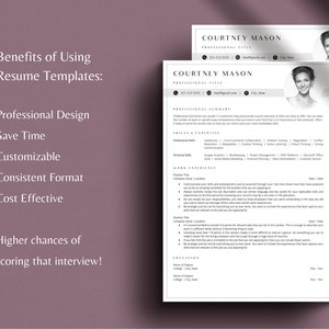 Resume Template Picture with Border Microsoft Word Resume 2 page Unique Design Resume Writing Tips Individuelle CV mit Foto ATS Friendly