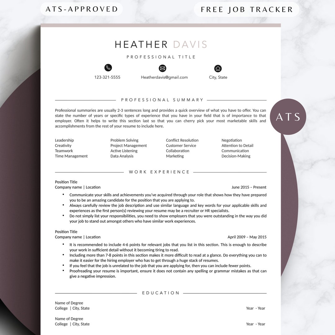 Modern New Grad Resume Template Freshers College Resume Job Application Modern New Grad Resume Template Freshers College Resume Job Application
