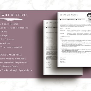 Resume Template Picture with Border Microsoft Word Resume 2 page Unique Design Resume Writing Tips Individuelle CV mit Foto ATS Friendly