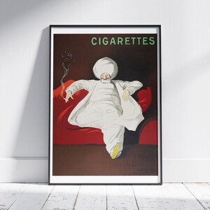 Cigarettes, Vintage Poster, Digital Download