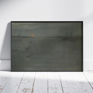 Nocturne, Art Print, Digital Download
