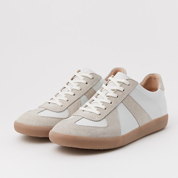 JOSEPHT Smith Leather Sneakers, Casual Style Comfortable  German Army Trainers