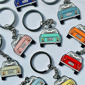 Figaro Classic Car Collectors Keyring Red Figaro Collection image 2