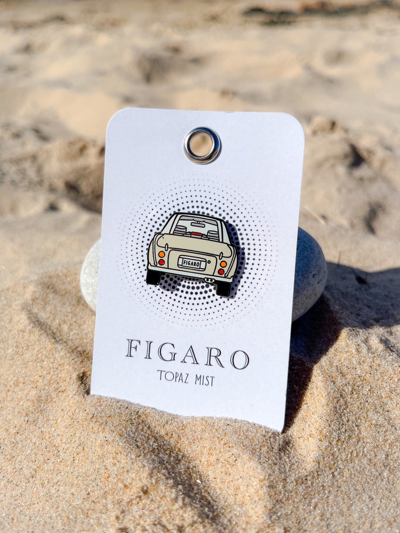 Figaro Classic Car Collectors Hard Enamel Pin Topaz Mist Pin My Figaro Collection image 5