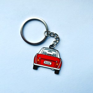 Figaro Classic Car Collectors Keyring Red Figaro Collection image 1