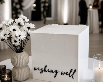WISHING WELL HIRE | Vic Only | Wishing Well Box | Wishing Well | Card Box | Wedding | Engagement | Baby Shower | Christening | Event Hire