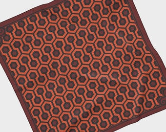 Overlook Hotel Chiffon Scarf | The Shining Horror Psychobilly Vintage Retro Pin Up Style Hair Accessories Headband Bandana Neckerchief