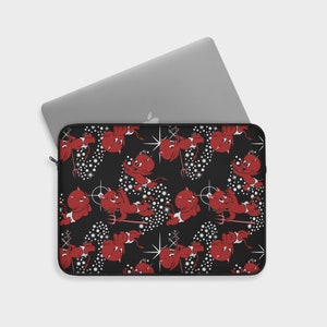 Hot Stuff Laptop Sleeve | Little Devil Retro Vintage Cartoons Demon Goth Punk Computer Office Tech Gaming Ochronna obudowa Torba Prezent Prezenty