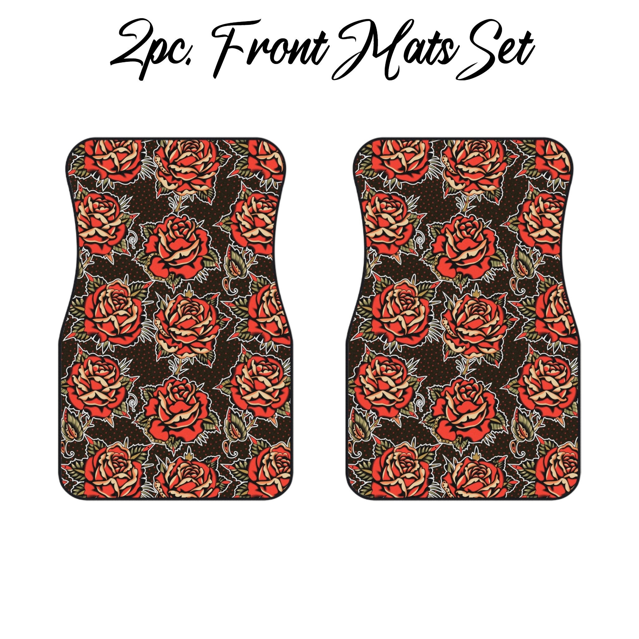 4 Piece Tribal Tattoo Design Floor Mats For Car SUV Vans - 2 - Foto 7