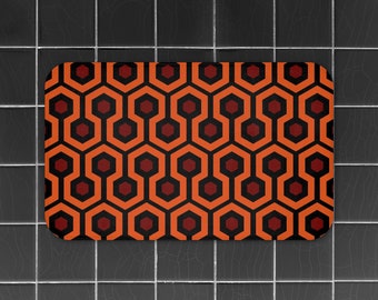 Overzie Hotel Hexagon Print Badmat | Het Shining Rug Patroon Horror Film Goth Punk Unieke Home Douche Badkamer Decor Geschenken