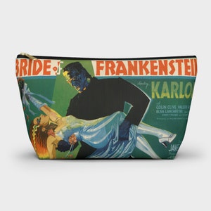 Make-uptasje Bride of Frankenstein | Movie Monsters vintage horrorfilmposter reisetui cadeaus