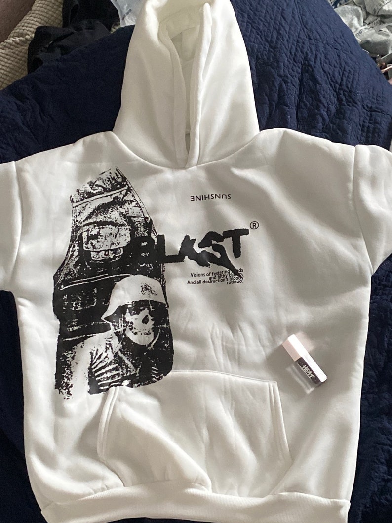 Y2K One Piece Retro Hoodie Coats Streetwear Gothic Casual Etsy Canada