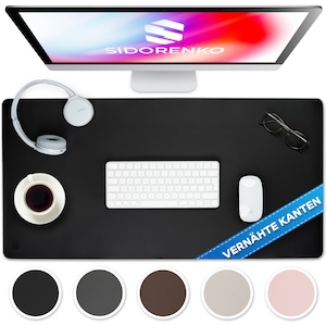 PU leather desk pad