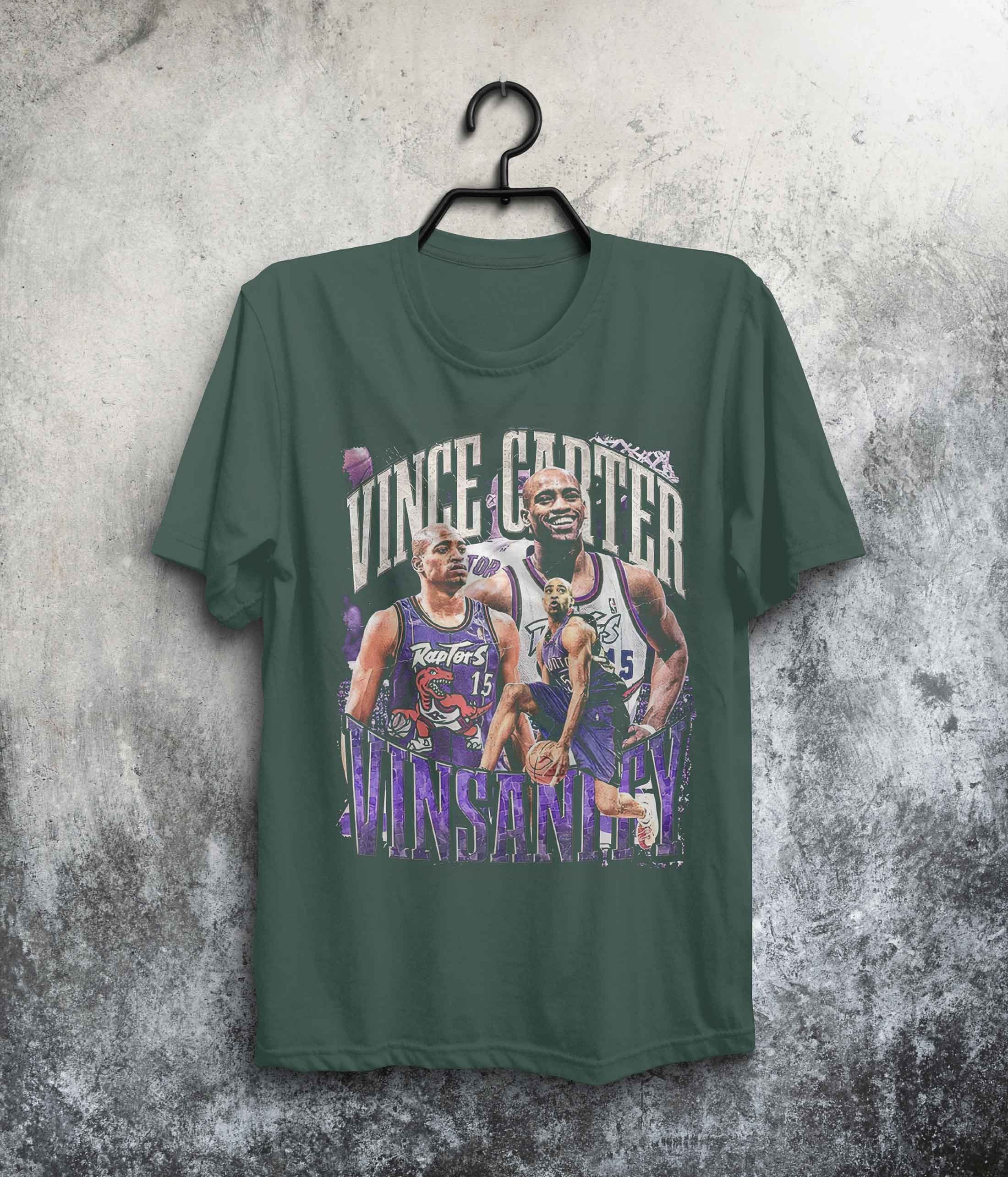 Vince Carter t-shirt Toronto Raptors Professional Basketball T-shirt