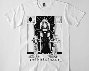 The Hierophant - Moon Queen Sun Queen Vintage T-shirt