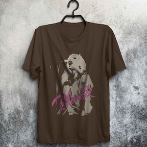Blondie Mic - Fitted Jersey t-shirt Unisex t-shirt, Men t-shirt, Women t-shirt, T-Shirt