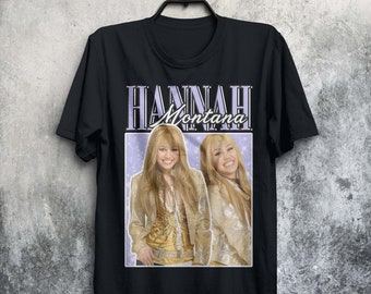 Hannah Montana 90’s Vintage T Shirt funny heavy metal T Shirt Gift for men, women Unisex T shirt
