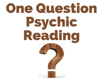 One Question Psychic Reading