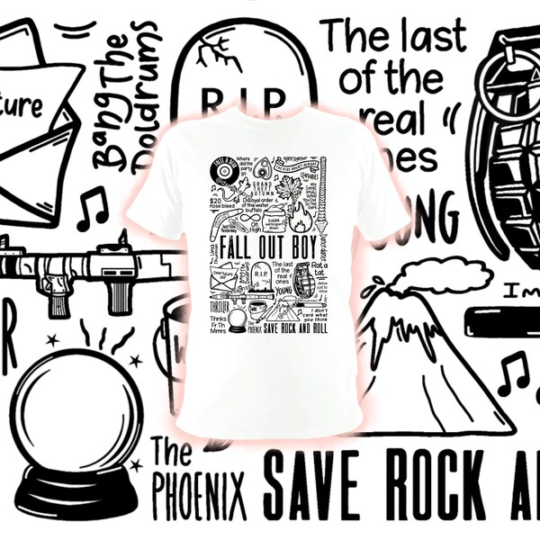 Buy Fall Out Boy Online Etsy