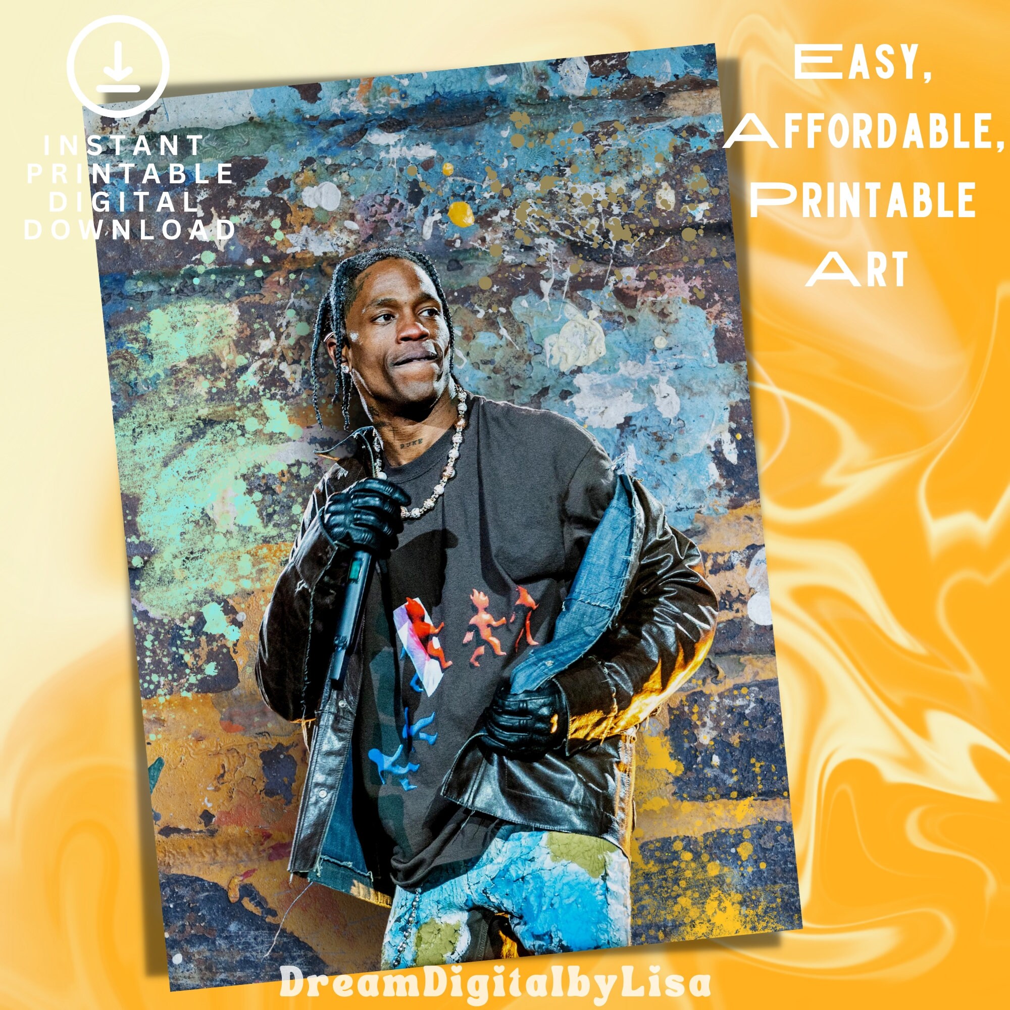 Travis Scott Poster sold by Tired Clinician SKU 40387528 60